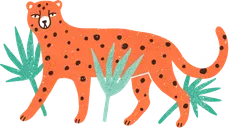 Logo Lunedit - illustration jaguar